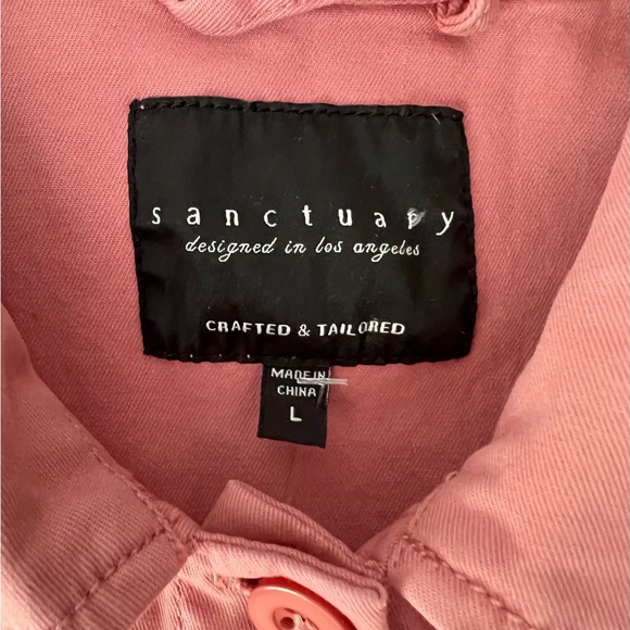 SANCTUARY Crafted and Tailored UTILITY JACKET SIZE LARGE NWOT - Picture 5 of 7